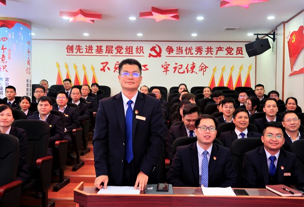 上思县万发投资集团有限责任公司开展党史学习教育 “感党恩 跟党走”主题系列活动
